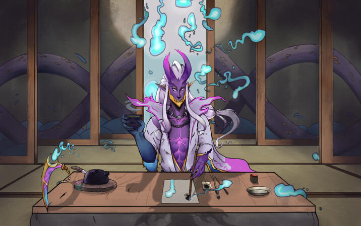 Thresh League of Legends fanart